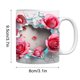thumbnail image 2 of Regalos para Parejas Día de San Valentín Rosa Roja Familia Taza de Café Regalo para Parejas Día de San Valentín Regalos para Parejas, 2 of 7