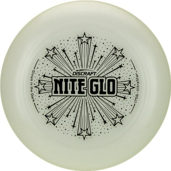 Discraft 175 gram Ultra Star Sport Disc, Nite Glo with Deluxe Packaging