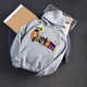 thumbnail image 2 of Gibobby Sudadera con capucha mujer, Sudadera con Capucha de Camuflaje Sudadera con Capucha para Mujer(Gris,M), 2 of 4