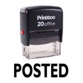 thumbnail image 1 of Printtoo Office Stationary POSTED Self Inking Rubber Stamp Stamp-Black, 1 of 1