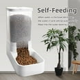 thumbnail image 4 of Pet Feeder and Water Dispenser Set, Automatic Dog Feeder and Dog Water Dispenser for Dogs Cats Pets Animals Large Capacity(3.8L)"【Pet Feeder and Water Dispenser】 1* Feeder and 1*Cat water dispenser,, 4 of 6