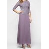 Alex Evenings NEW Purple Womens Size 14P Petite Sequined Sheath Dress