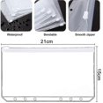 thumbnail image 2 of A5 Size Binder Pockets, Plastic Binder 6 Holes Zip Folder, 2 of 5