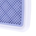 thumbnail image 2 of BIMZUC Blue Dog Toilet High Fence Odor Proof Easy to Clean Plastic Pee Pad Holder Pet Potty Training Tray for Small Dogs, 19.29 x 13.39 in / 49 x 34 cm, 2 of 9