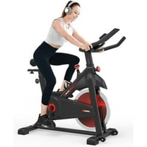 Exercise Bike, Pro Magnetic Resistance/Brake Pad Indoor Cycling Bike Stationary, Cycle Bike with Comfortable Seat Cushion, Digital Display with Pulse$$Sport & Recreation Other