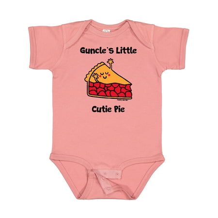 

Inktastic Guncle s Little Cutie Pie Gift Baby Boy or Baby Girl Bodysuit