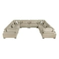 thumbnail image 2 of Lexicon Corydon Microfiber 8-Piece Modular Sectional in Brown, 2 of 6