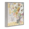 thumbnail image 2 of Stupell Industries Shabby Chic Floral Inspirations Grateful Heart Gray Framed Giclee Art, 17 x 17, by Suzanne Nicoll, 2 of 8