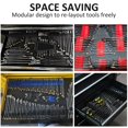 thumbnail image 3 of 48PCS Magnetic Wrench Organizer for Tool Drawer,Wrench Holder with Metric&SAE Label,Modular Tool Storage Rack for Screwdriver and Ratchet&i, 3 of 8