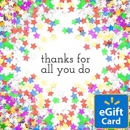 Thanks for All You Do Walmart eGift Card