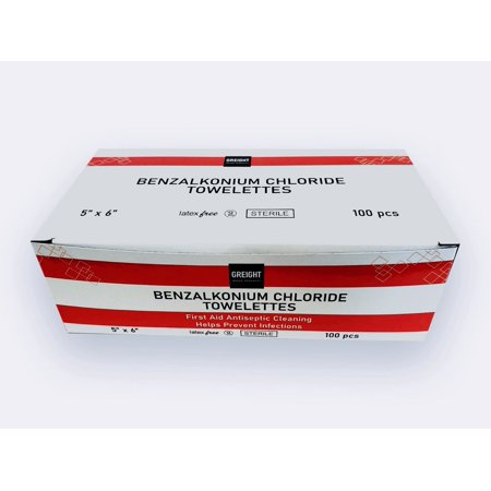 Greight Alcohol Prep Pads, Sterile, PACK OF 100