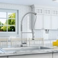 thumbnail image 3 of Ancona Le Bistro Pull-down Kitchen Faucet in Polished Chrome, 3 of 4
