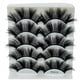 thumbnail image 1 of Pestañas naturales, pestañas postizas, pestañas cortas, pestañas postizas de visón tenues, 5 pares de pestañas postizas naturales, maquillaje natural, cejas postizas negras gruesas., 1 of 3