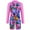 Pink, variant on FUNDUFI Girls Swimsuits Long Sleeve Casual Hawaiian Floral Printed One Piece Bathing Suit Quickly Dry Cover Up Swimwear Lovely Beach Swim Clothes