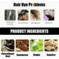 thumbnail image 6 of Meidu 3-in-1 Hair Dye Ginger Shampoo For Man And Women Shine Moisturizing Hair Color 500ML-Dark Brown, 6 of 6