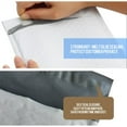 thumbnail image 6 of supplyhut 20 #1 7.25x12 Poly Bubble Padded Envelopes Mailers Shipping Case 7.25''x12'', Gray, 6x10, 6 of 6