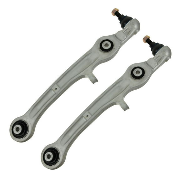 TRQ Front Lower Forward Control Arm & Ball Joint Balljoint Pair for Audi A6 S6 PSA62370