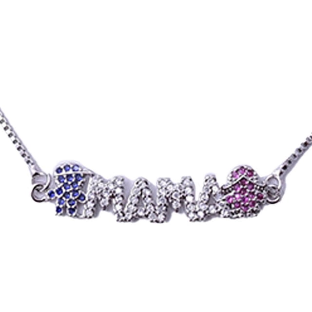 Pulsera Brazalete Regalo Mujer Mamá Joyería Circonia 10 mayo Dara Baby Dam0046