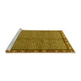 thumbnail image 2 of Ahgly Company Machine Washable Indoor Rectangle Persian Yellow Traditional Area Rugs, 7' x 9', 2 of 4