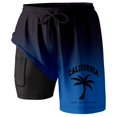 thumbnail image 4 of Kcolen Men's Swim Trunks Soild Color Men Swim Shorts Loose Mens Swimsuit Mens Swim Trunks Beach Summer Fashion Swimwear, 4 of 4