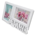 thumbnail image 2 of DEWIN 2PCS Rectangle Photo Frame Home Decorative Photo Frame 2 Hole Wedding Picture Frame for Bedroom Party, 2 of 8