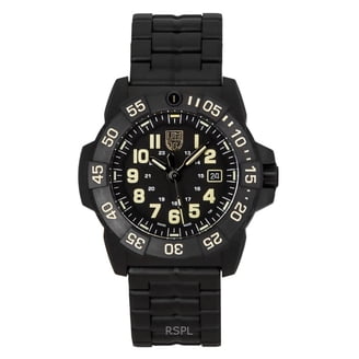 Luminox Original Navy Seal CARBONOX Black Rubber Strap Black Dial