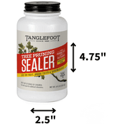 Tanglefoot Tree Pruning Sealer, 8oz Brushcap – Brush-On Tree Wound Sealer for Pruning, Trimming & Grafting – Weather-Resistant Sealant for Outdoor Tree Care
