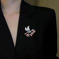 thumbnail image 4 of lanema Unique Cranes And Plums Blossom Women's Brooch Crafted With Superior Alloy For Adding Elegances To Any Outfit, 4 of 8