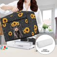 thumbnail image 6 of HELLHERO Sunflowers Highland Cattle Sewing Machine Protective Cover with Pocket to Store Sewing Accessories Protective Cover Christmas, 6 of 8