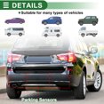 thumbnail image 6 of Unique Bargains Reverse Backup Radar System Reverse Parking Sensor Rear 8Parking Sensors, 6 of 8
