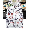thumbnail image 2 of l Theme Pattern Table Runner Kitchen r Tablecloth Placemat Hotel Home Wedding r Table Runners, 2 of 7