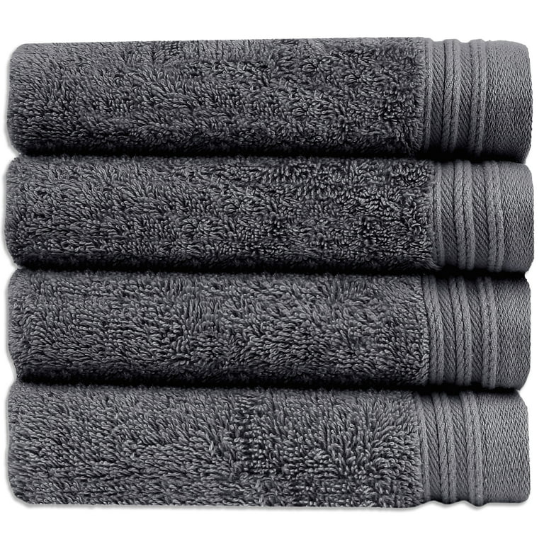 18pc Bath Towel Set 100% Long Stapled Cotton Thick Absorbent Soft 600 GSM - 27''x54'' - Blue