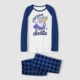 thumbnail image 3 of Funny Hanukkah Matching Pajamas, Santa Not Today Hanukkah 2 Piece Set With Dog, 3 of 7
