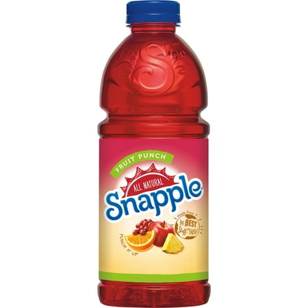 (12 pack) Snapple Fruit Punch, 32 fl oz (Best Pack A Punch)