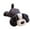 Black, variant on CurioCo Realistic Plush Dog Toy - Lifelike Soft Stuffed Animal for Cuddling, Huggable Anxiety Relief & Emotional Support Companion, Gift for Dog Lovers