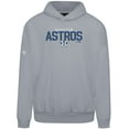 thumbnail image 2 of Men's Levelwear  Gray Houston Astros Contact Carve Hoodie, 2 of 3