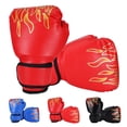 thumbnail image 2 of Maoww 1 Paire de Gants de Boxe pour Enfants, Gants d'Entraînement Confortables pour Garçons, Gants de Gym Protecteurs Rouges, 2 of 8