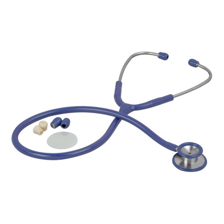 Veridian Pinnacale Series Stainless Steel Stethoscope, Blue (EA/1)