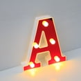thumbnail image 1 of Desktop Decor Fashion LED Subtitle Lamp LED Lamp Life Is Long Long Term Use Without Heat. Get The Best Decorative Effect LED Letter Lights Light Up Plastic Letters Standing Hanging, 1 of 4