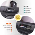 thumbnail image 2 of TINKI Inner Door Handle Bowl Cover Trim Compatible with Toyota Land Cruiser Prado 250 J250 LC250 2024 2025,  Interior Accessories 4Pcs, 2 of 7