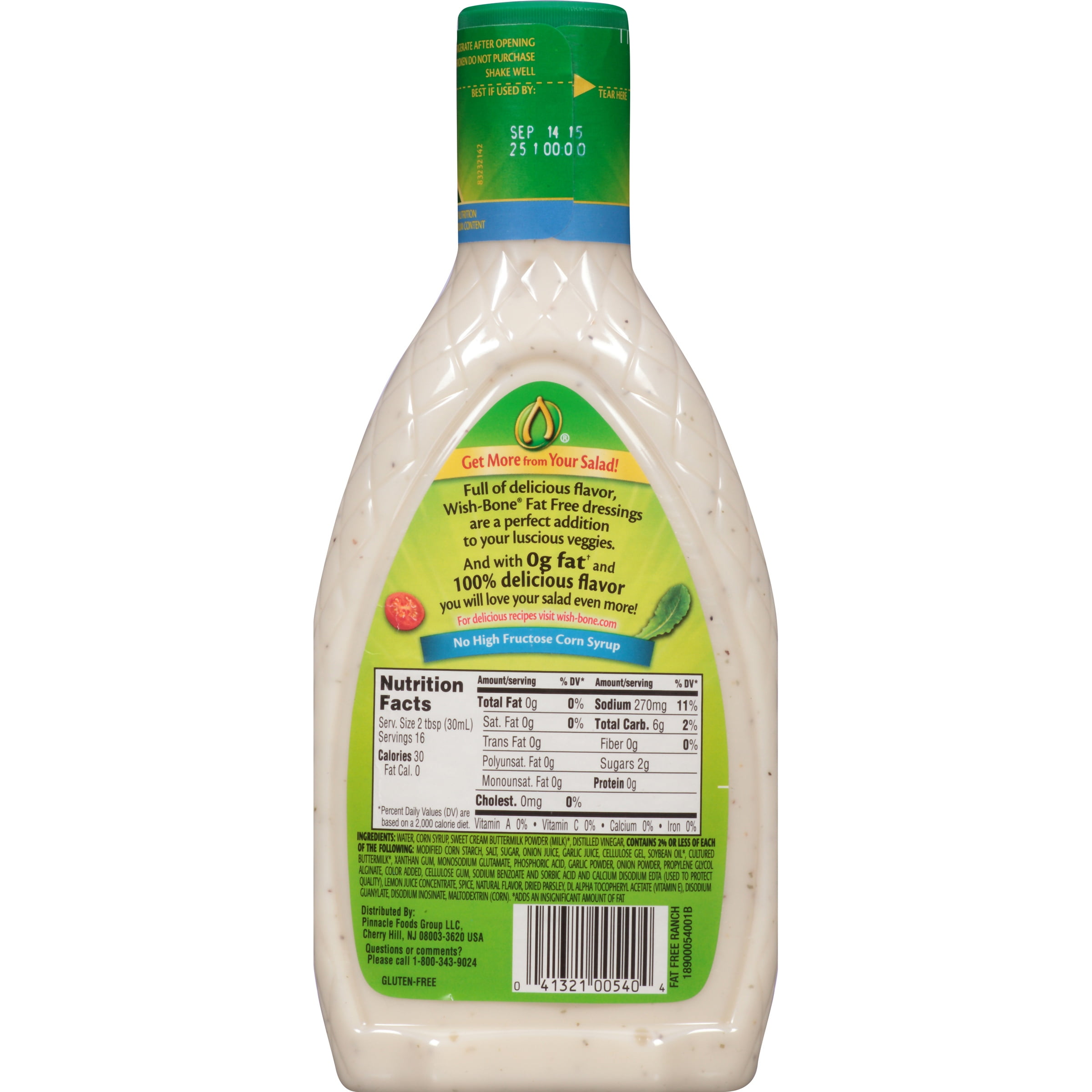 Wishbone Ranch Dressing Nutrition Facts Besto Blog