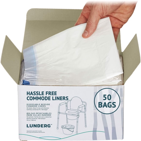 lunderg commode liners