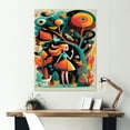 thumbnail image 2 of Designart Colorful Image Of Woman In The Woods Canvas Wall Art, 2 of 5