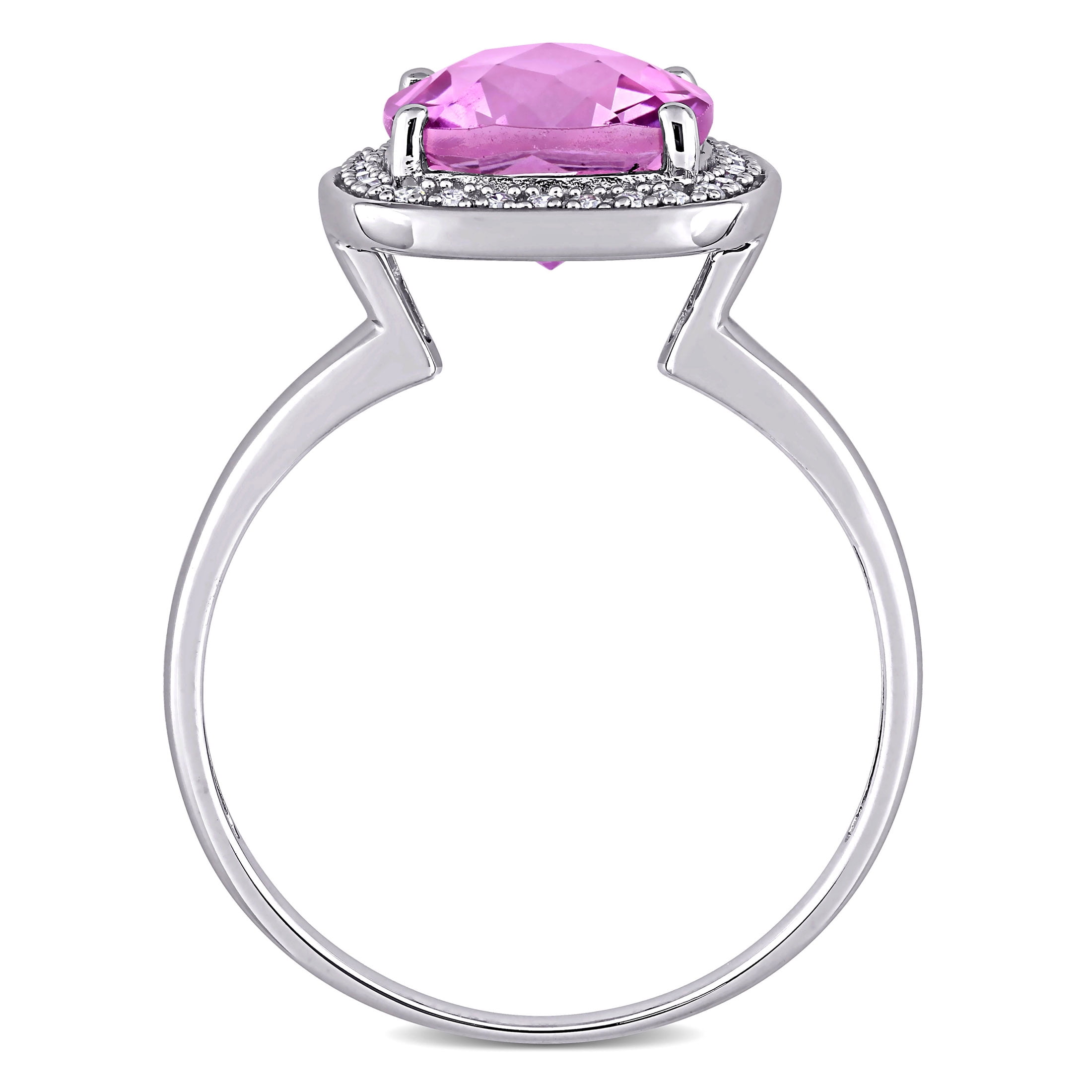Everly Women's Topaz 10K White Gold Engagement Ring