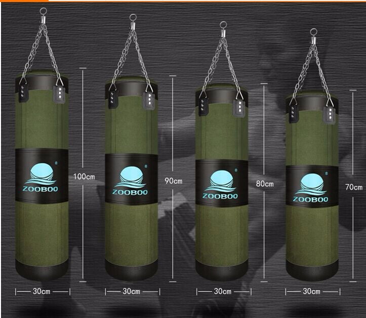 Boxing Heavy Sandbag Punching Training Kicking Practice Sand Bag(Empty