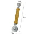 thumbnail image 5 of Walbest Screen Rolling Tool, Screen Spline Roller Tool for Installing Window and Door Screens - Wooden Handle and Steel Wheel (Dia 1.57/ 1.3 Inch), 5 of 7