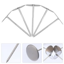 Homoyoyo 12Pcs Stainless Steel Cake Flower Nail Tools Set for Professional Cake Decorating and Baking Supplies