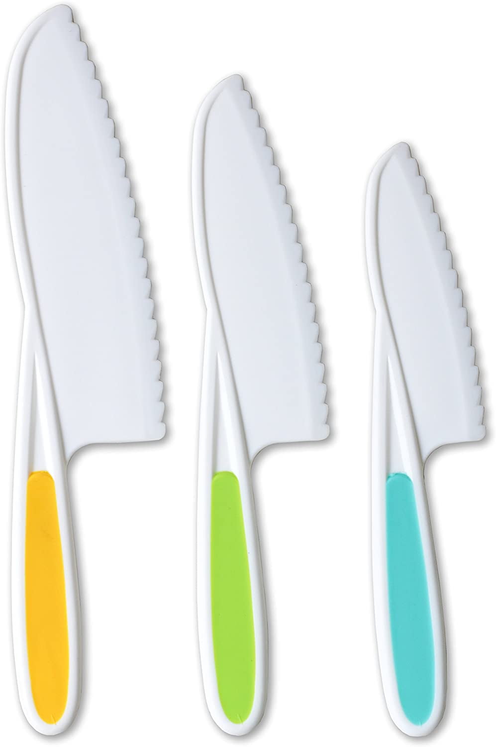 Kids Knife Set of 3 Toddler Knife Set of Kid Safe Knives Kids
