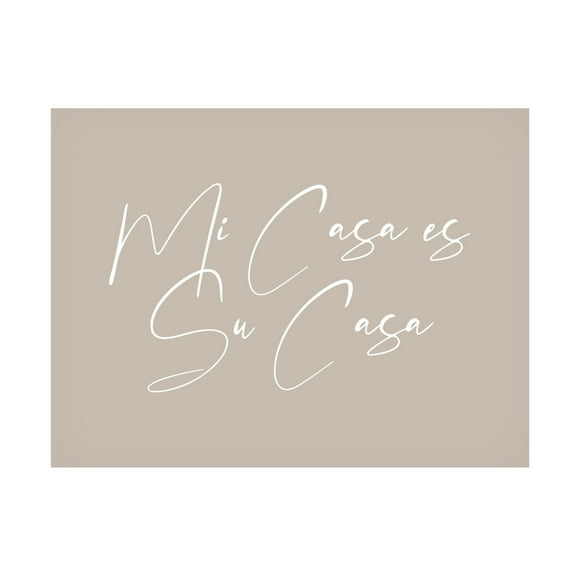 Trademark Fine Art Beth Cai Mi Casa Canvas Wall Art