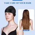 thumbnail image 4 of 6 Pieces Silicone Swimming Caps Unisex Adult Waterproof Swim Caps Durable Anti-Slip Pool Caps Elastic Swimming Caps for Long and Short Hair, 4 of 5